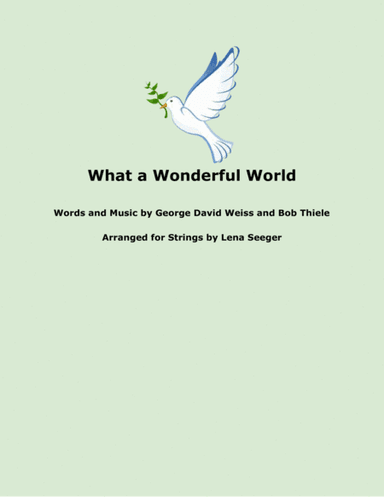 What A Wonderful World (arr. Lena Seeger)