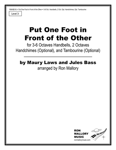 Put One Foot In Front Of The Other (arr. Ron Mallory)
