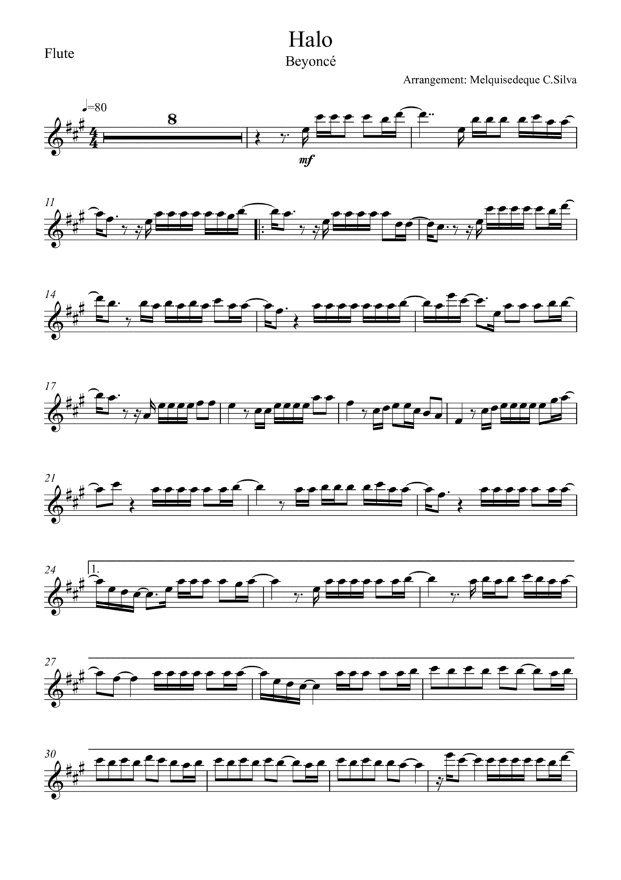 Halo (arr. Melquisedeque C.Silva)