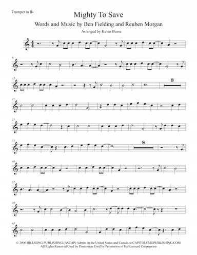 Mighty To Save (arr. Kevin Busse)