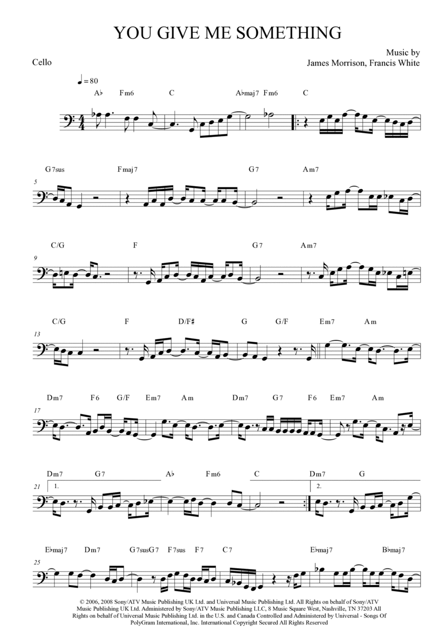 You Give Me Something (arr. Anderson Quevedo)