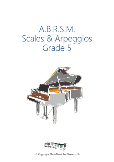 Piano Scales & Arpeggios, Grade 5 (arr. Steve Edwards)