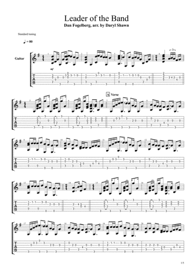 Leader Of The Band (arr. Daryl Shawn)
