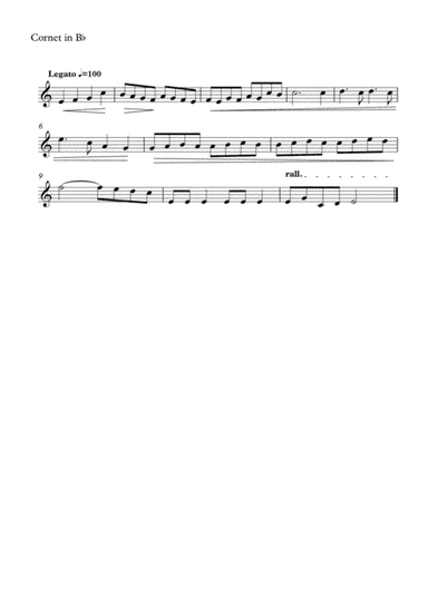 Practice Brass Solo (Grade 1-3)