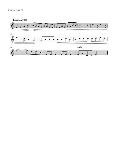 Practice Brass Solo (Grade 1-3)