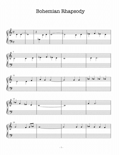 Bohemian Rhapsody (arr. Cyril Miranda)
