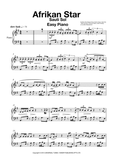 Afrikan Star (arr. Ellen Macpherson)