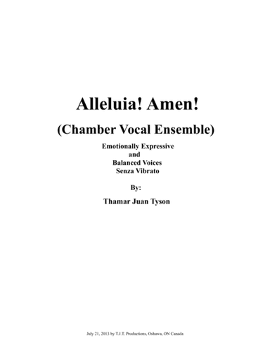 Alleluia Amen