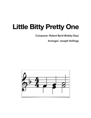 Little Bitty Pretty One (arr. Joseph Hollings)