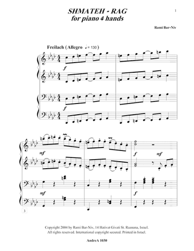 Shmateh-Rag Duet