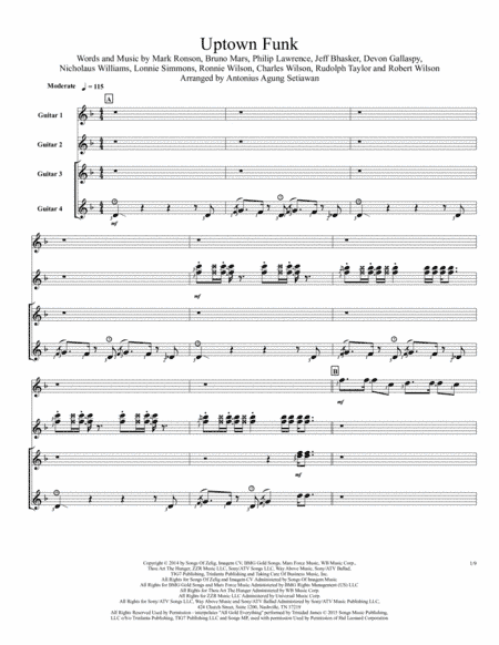Uptown Funk (arr. Antonius Agung Setiawan)