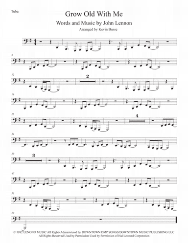 Grow Old With Me (arr. Kevin Busse)