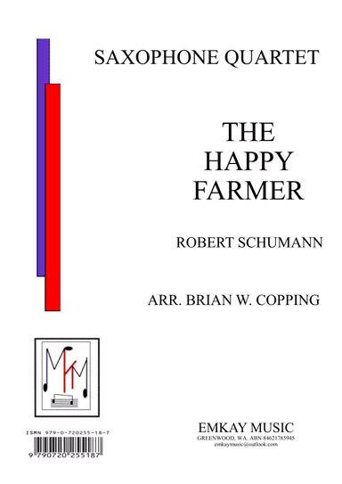 THE HAPPY FARMER - SAXOPHONE QUARTET (arr. BRIAN W. COPPING)