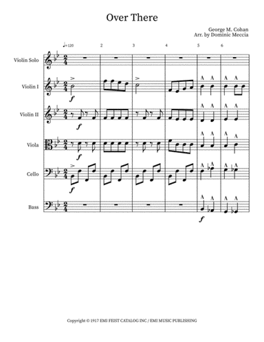 Over There (arr. Dominic Meccia)