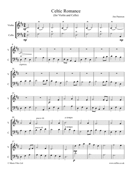 Celtic Romance (Violin & Cello)