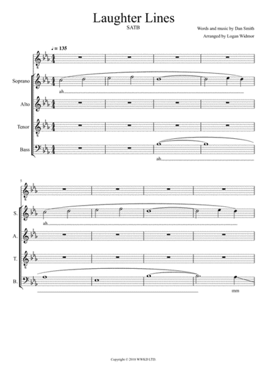 Laughter Lines (arr. Logan Widmor)