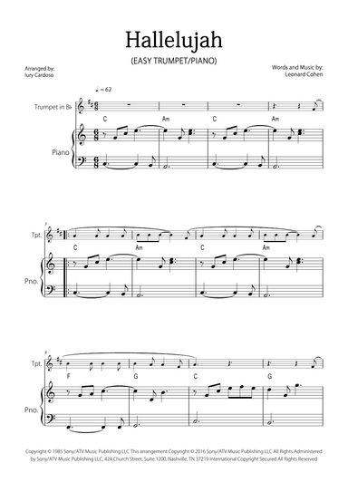 Hallelujah (arr. Iury Cardoso)