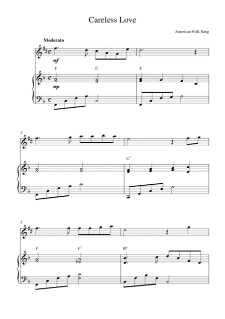 Careless Love (arr. Kaiserin Rebecca)
