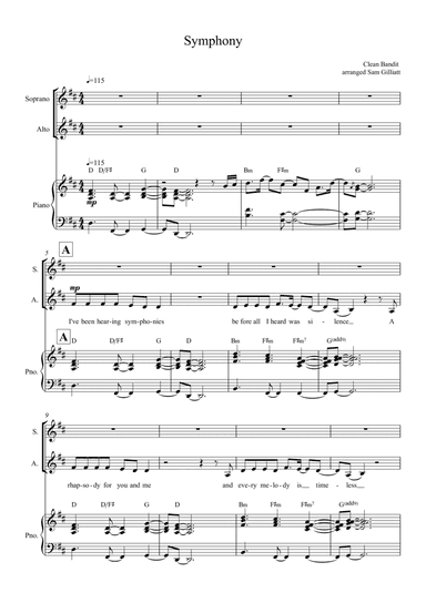 Symphony (arr. Sam Gilliatt)