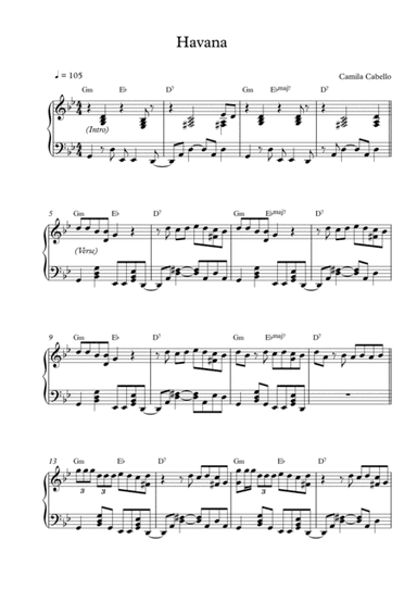 Havana (arr. Pineapplechord)