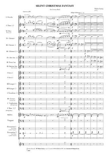 SILENT CHRISTAMS FANTASY (arr. Walter Farina)