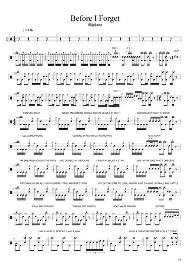 Before I Forget (arr. Cyril Mayer)