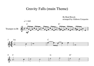 Gravity Falls (main Theme) (arr. Gildson Cerqueira)