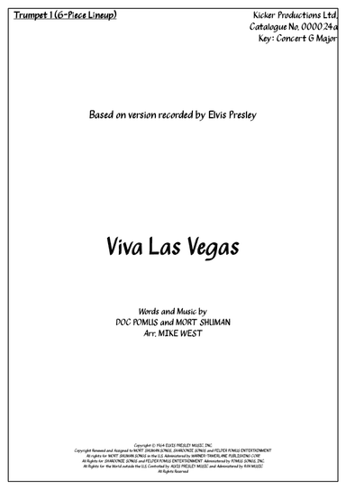 Viva Las Vegas (arr. Arr. Mike West)