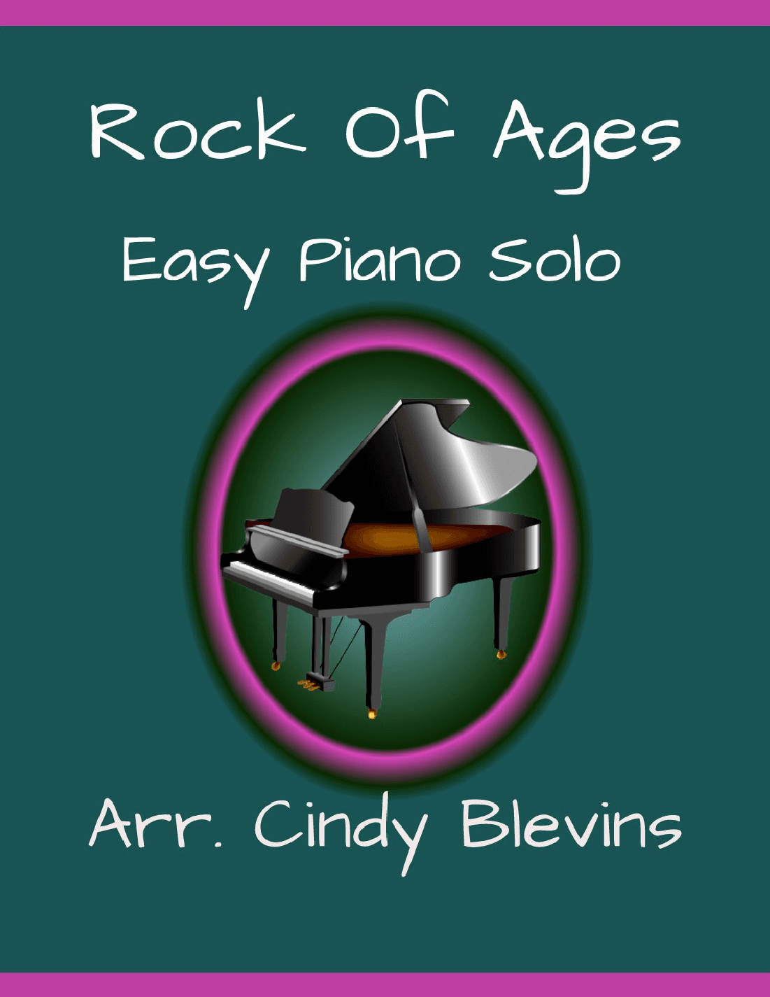 Rock of Ages, Easy Piano Solo (arr. Cindy Blevins)