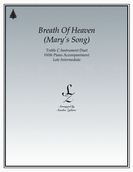 Breath Of Heaven (Mary's Song) (arr. Sandra Zylstra)