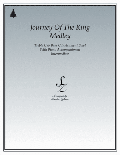 Journey Of The King (treble and bass C instrument duet) (arr. Sandra Zylstra)