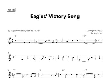 Eagles' Victory Song (arr. Cadenza Editions)