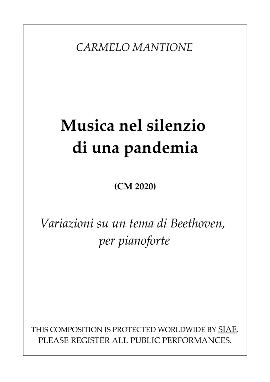 Musica nel silenzio di una pandemia