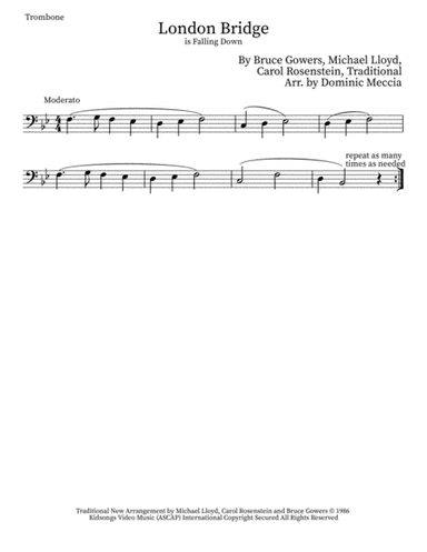 London Bridge (arr. Dominic Meccia)