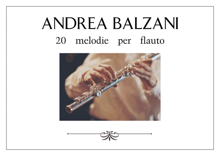 20 Melodie per Flauto (20 Melodies for Flute)
