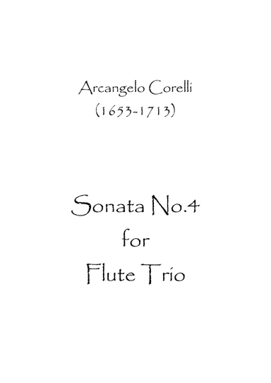Sonata No.4 (arr. Spence Bundy)