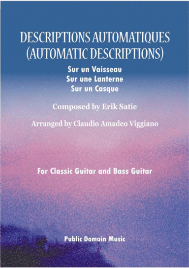 Automatic Descriptions (Descriptions Automatiques) (arr. Claudio Viggiano)