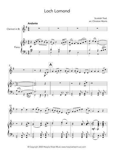 Loch Lomond (arr. Christian Morris)