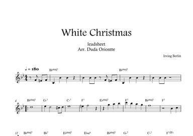 White Christmas (arr. Duda Oriontte)