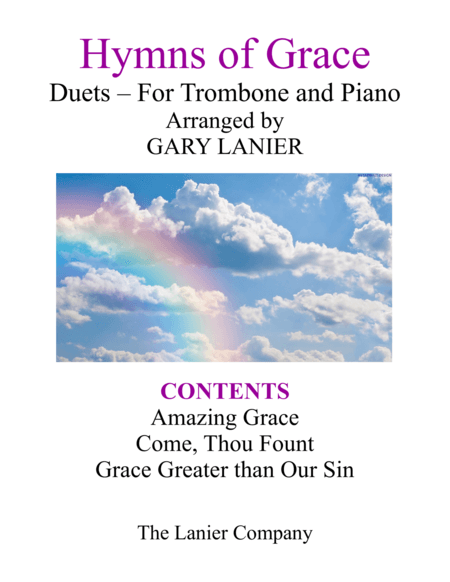 Gary Lanier: HYMNS of GRACE (Duets for Trombone & Piano) (arr. Gary Lanier)