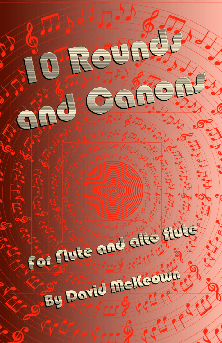 10 Rounds and Canons for Flute and Alto Flute Duet