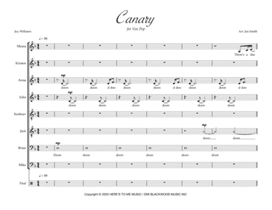 Canary (arr. Jon Smith)