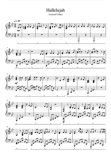 Hallelujah (arr. eduardo)