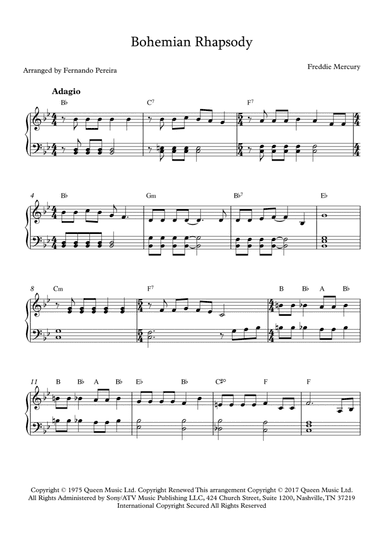 Bohemian Rhapsody (arr. Fernando Pereira)