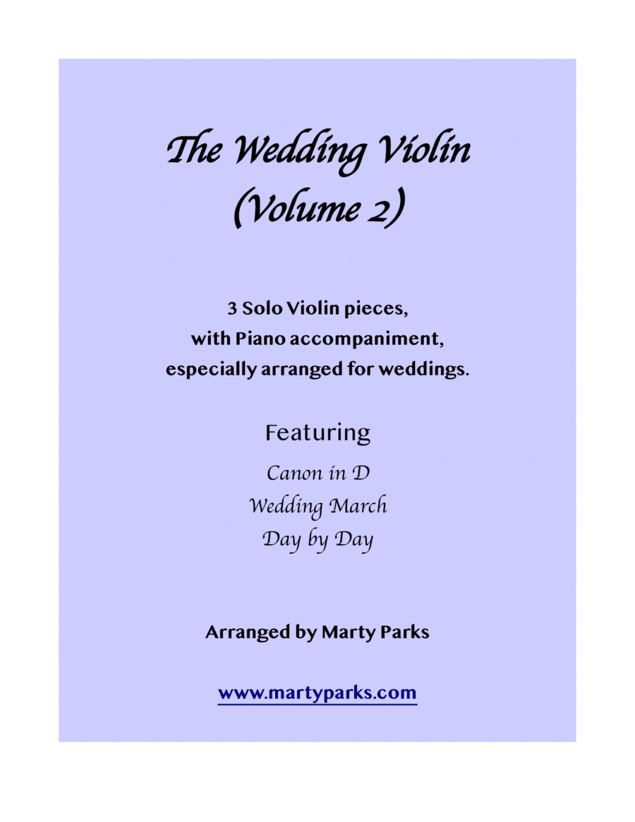 The Wedding Violin - Volume 2 (arr. Marty Parks)