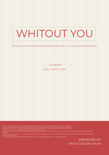 Shape Of You (arr. Paulo Galvao Filho)