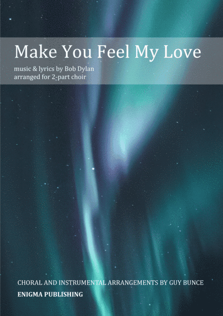 Make You Feel My Love (arr. Guy Bunce)