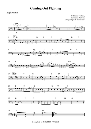 Coming Out Fighting (arr. P.H. Damasceno)