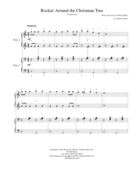 Rockin' Around The Christmas Tree (arr. Samuel Stokes)
