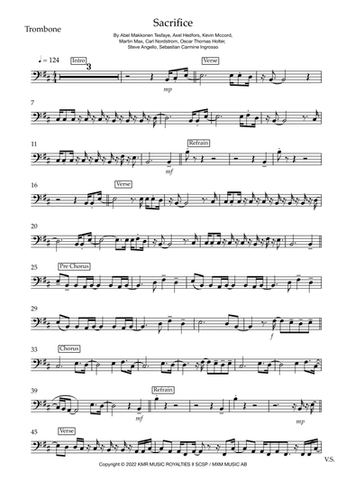 Sacrifice (arr. Matt Luff)